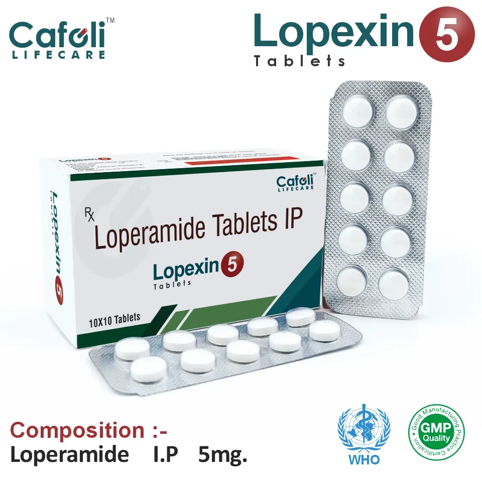 Loperamide 5mg tablet best price for pharma franchise